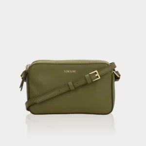 Kleine crossbody Sue avocado green - LouLou