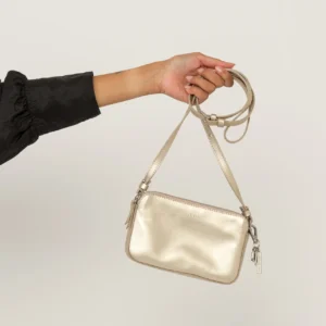 Kleine crossbody Sue light gold - LouLou