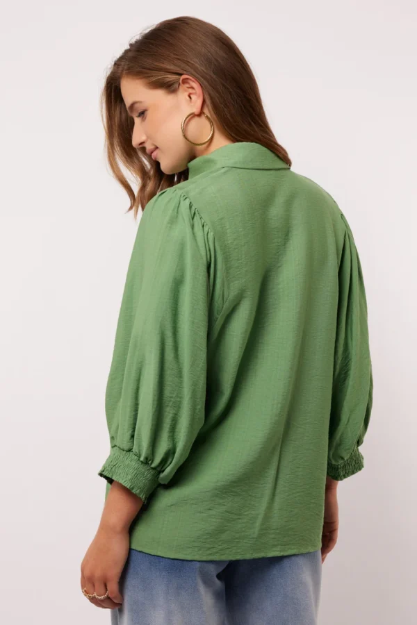 YSRA TOP OPAL GREEN - Afbeelding 2
