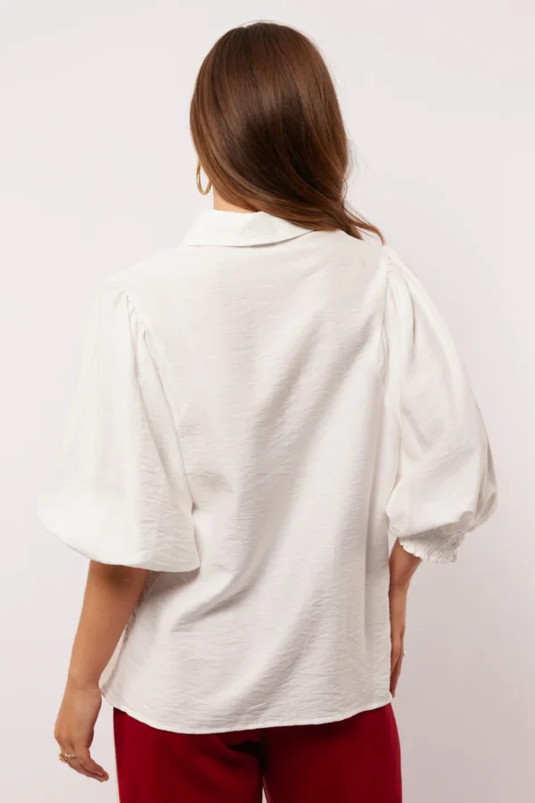 YSRA TOP OFFWHITE - Afbeelding 3