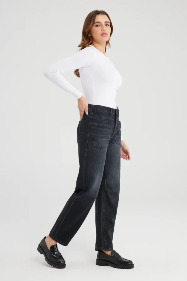 SELENA MID WAIST JEANS COJ - Afbeelding 3
