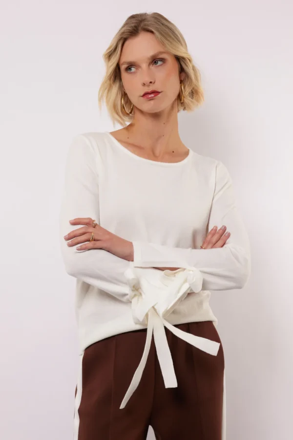 QUINTY KNIT OFF WHITE