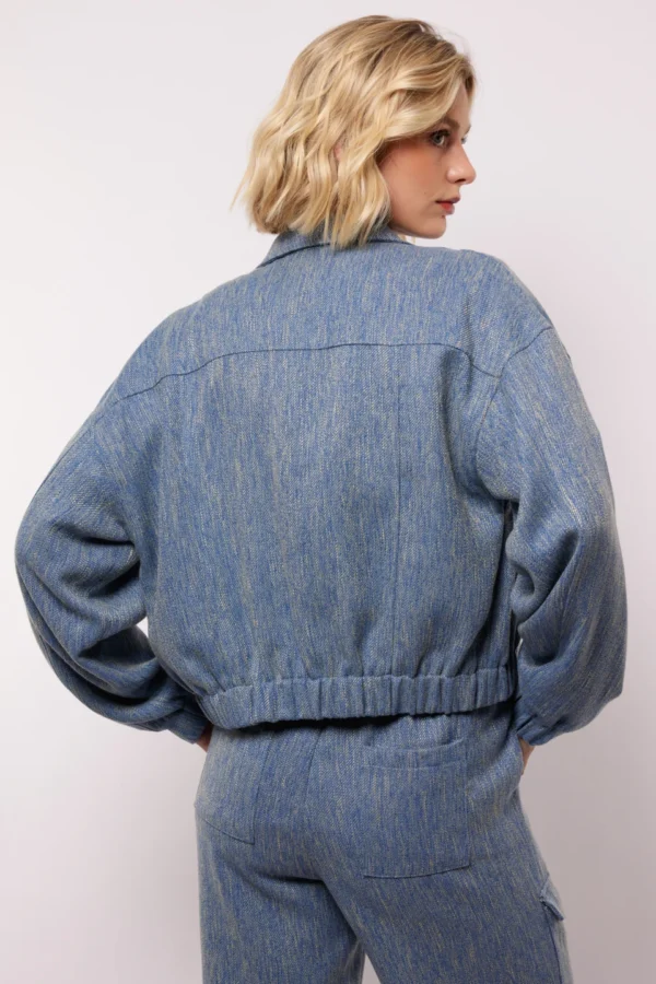 FLEUR JACKET DENIM - Afbeelding 2