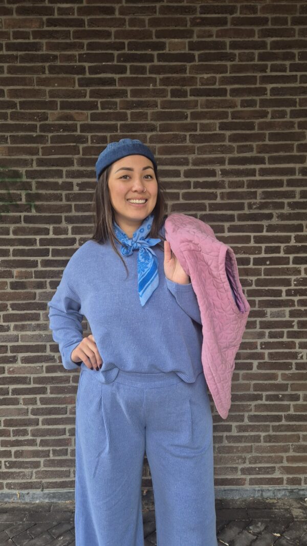 HALINE PANTS BLUE