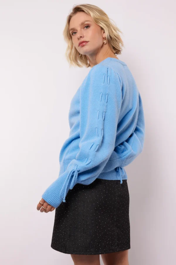 SCOTTIE SWEATER CRISP BLUE - Afbeelding 2
