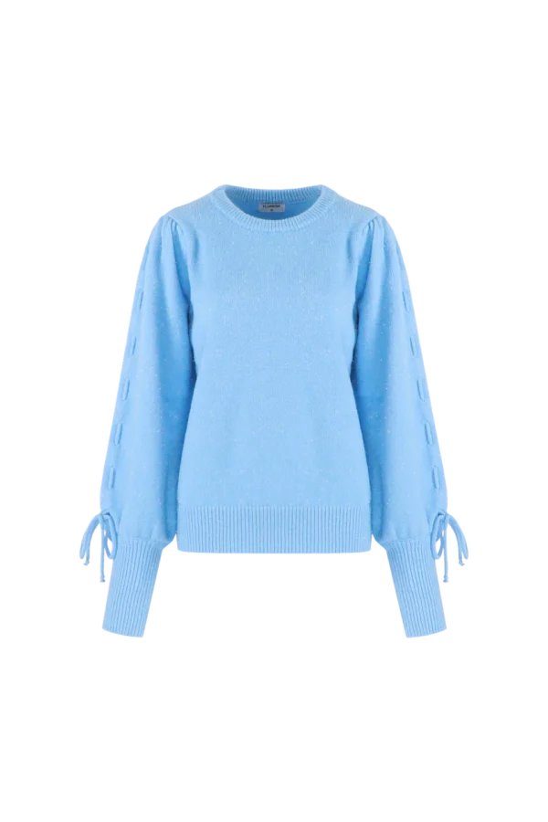 SCOTTIE SWEATER CRISP BLUE - Afbeelding 4