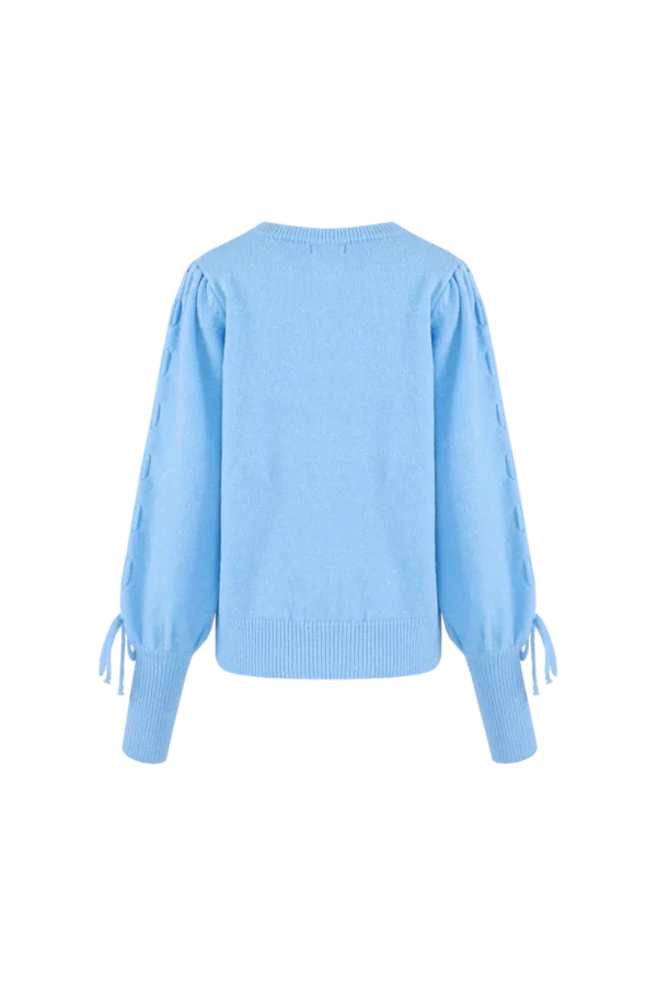 SCOTTIE SWEATER CRISP BLUE - Afbeelding 5